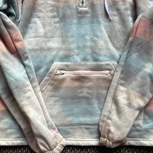 Aztec print hoodie